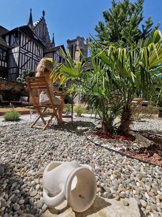 Les Cieux De La Cathedrale - Calme - Jardin - Wifi Troyes Exterior foto