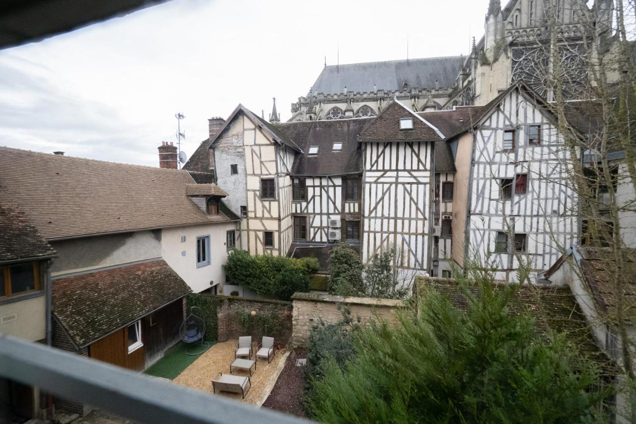 Les Cieux De La Cathedrale - Calme - Jardin - Wifi Troyes Exterior foto